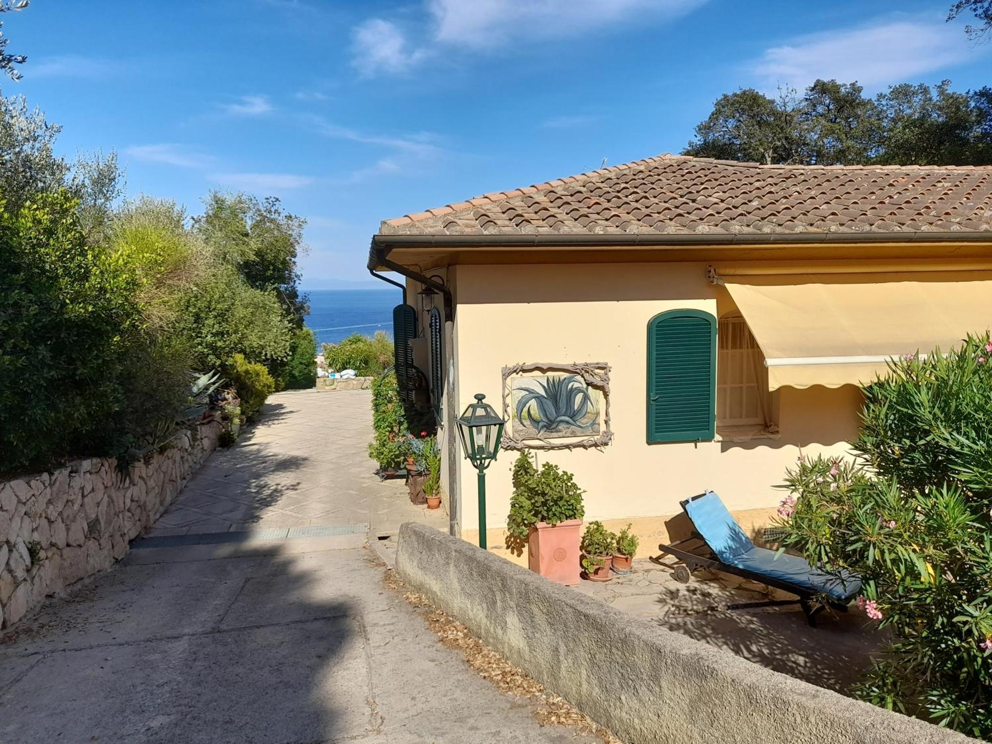 Villa Gualdo Piscina Vista Mare Capoliveri  Exterior foto
