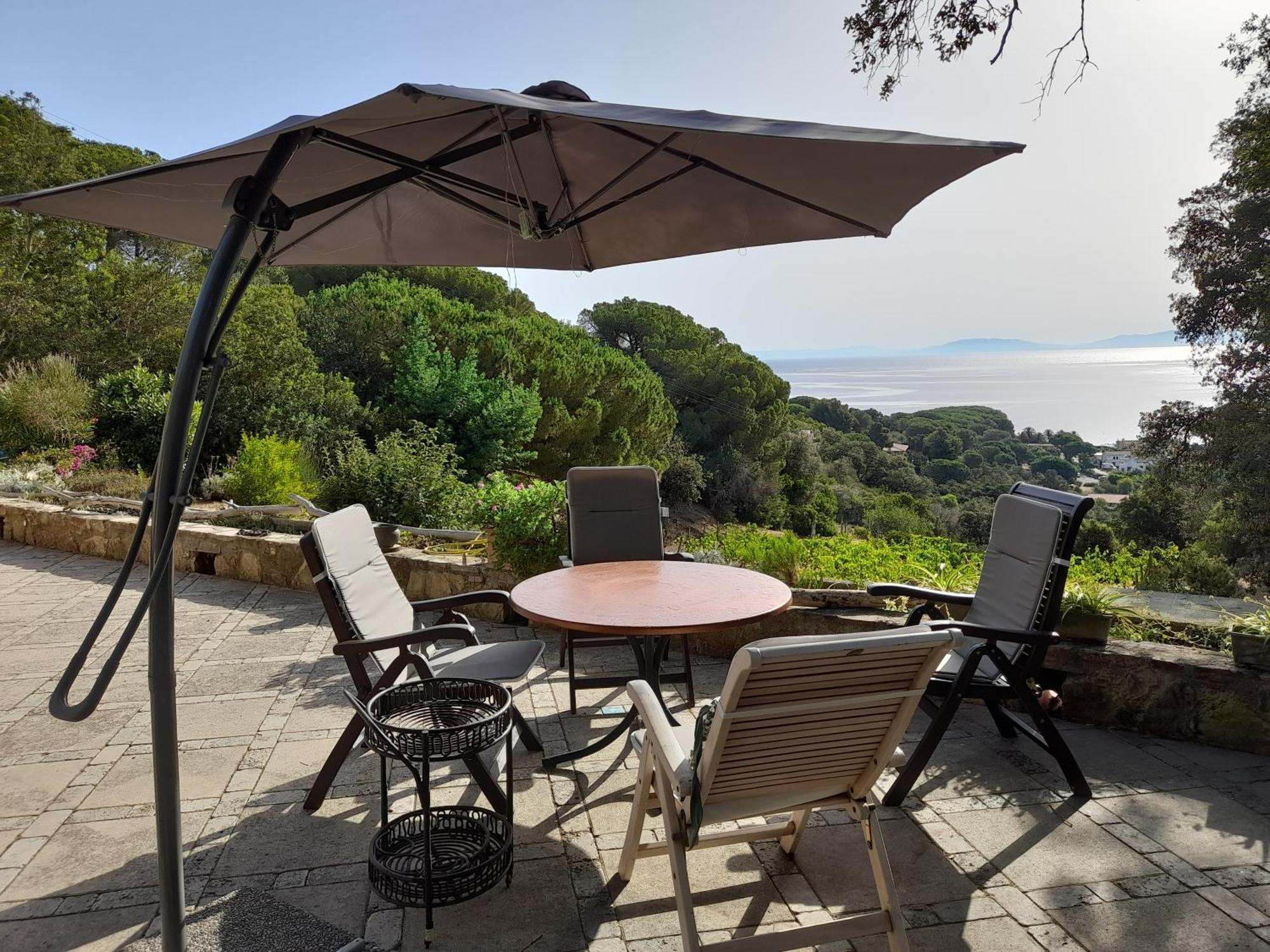 Villa Gualdo Piscina Vista Mare Capoliveri  Exterior foto